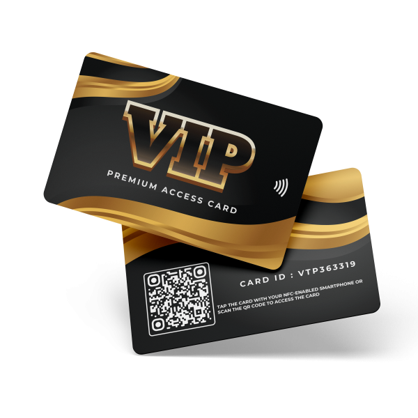 VIP Card Pack of 50